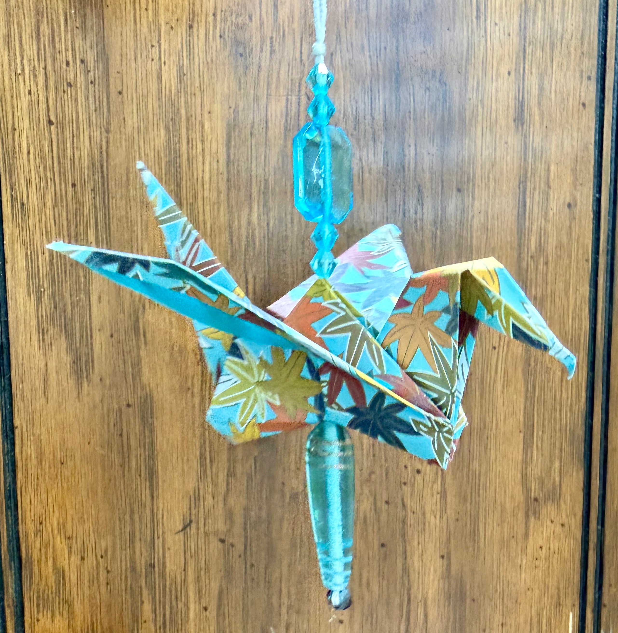 Origami Crane Ornaments