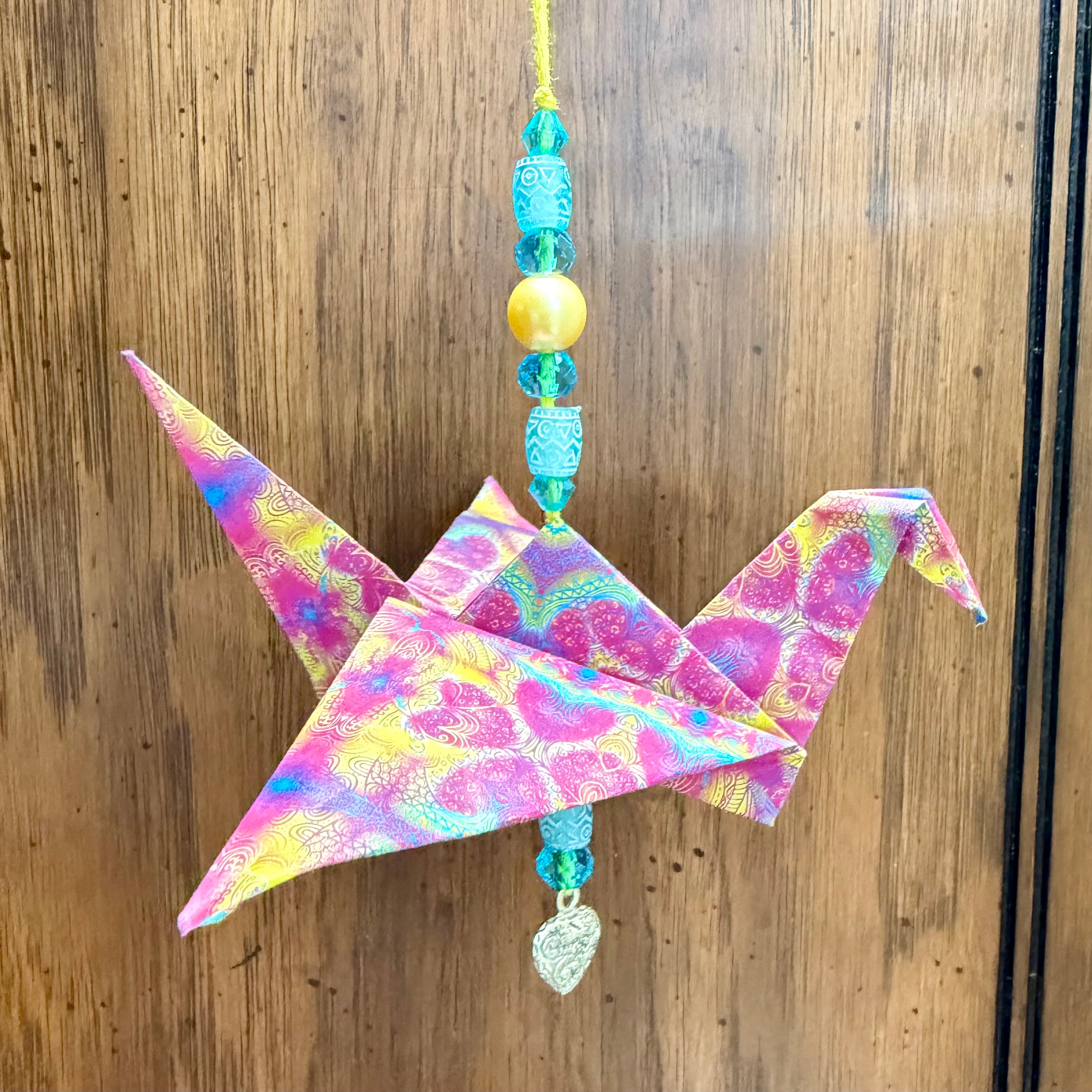 Origami Crane Ornaments