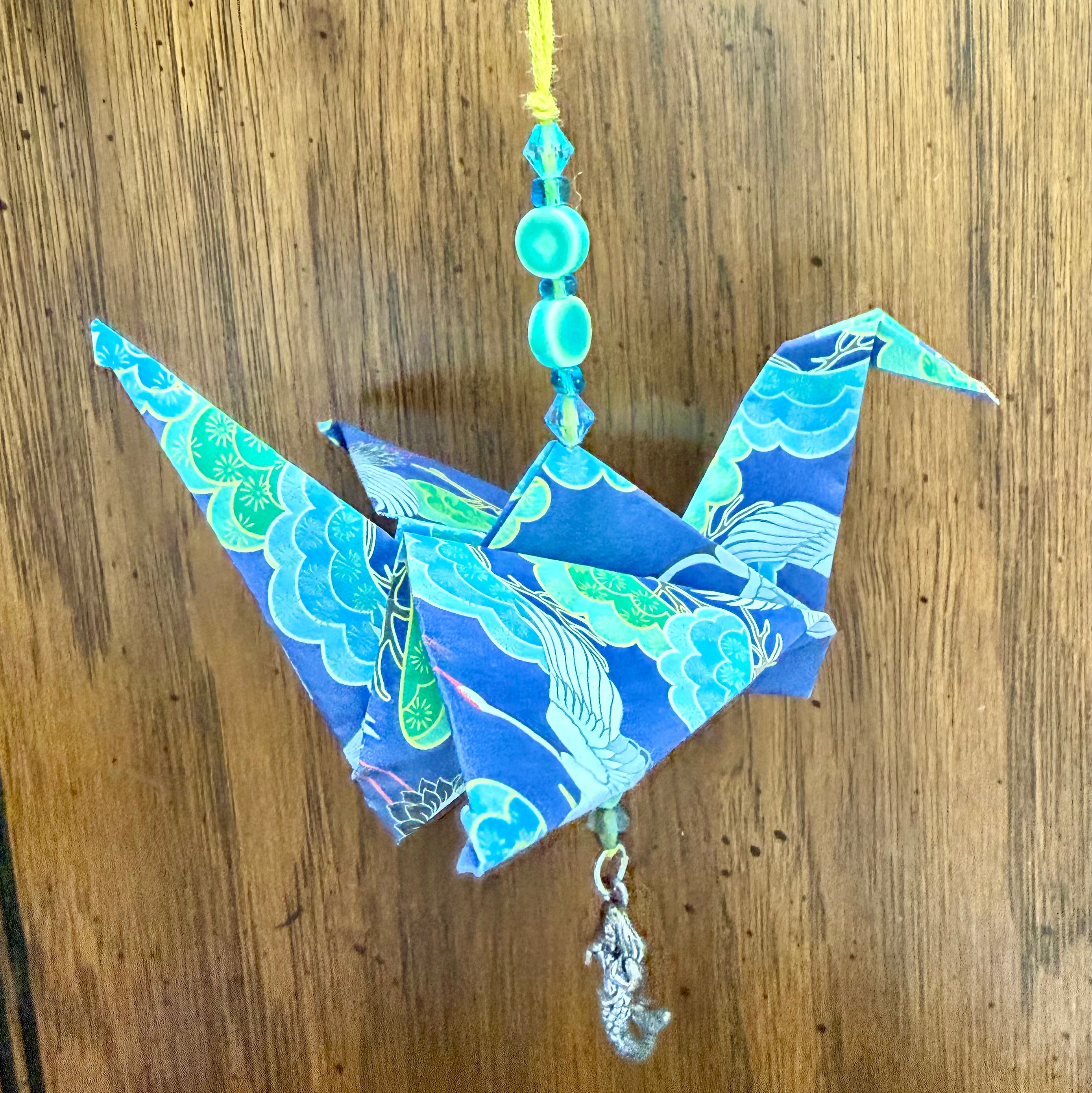 Origami Crane Ornaments