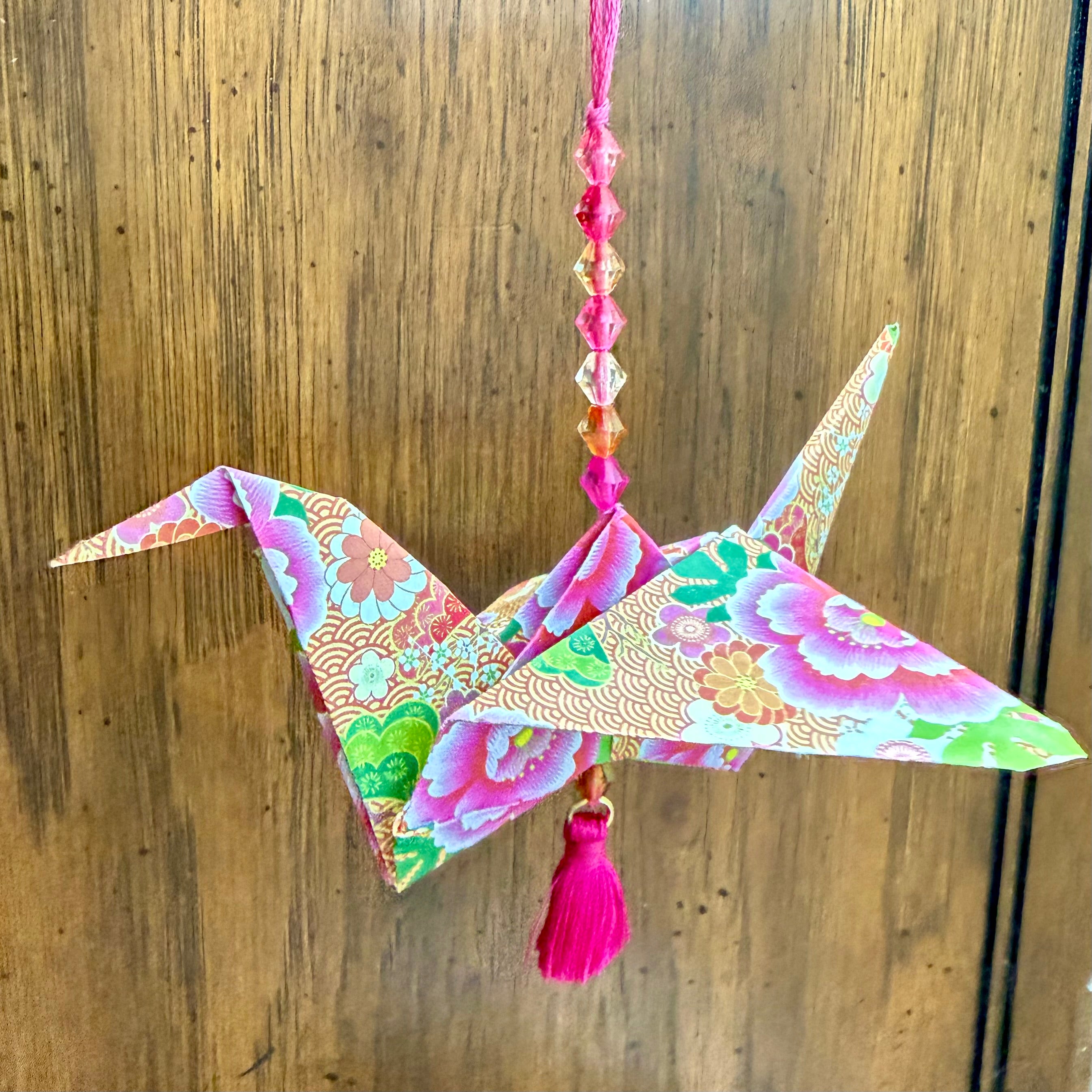 Origami Crane Ornaments