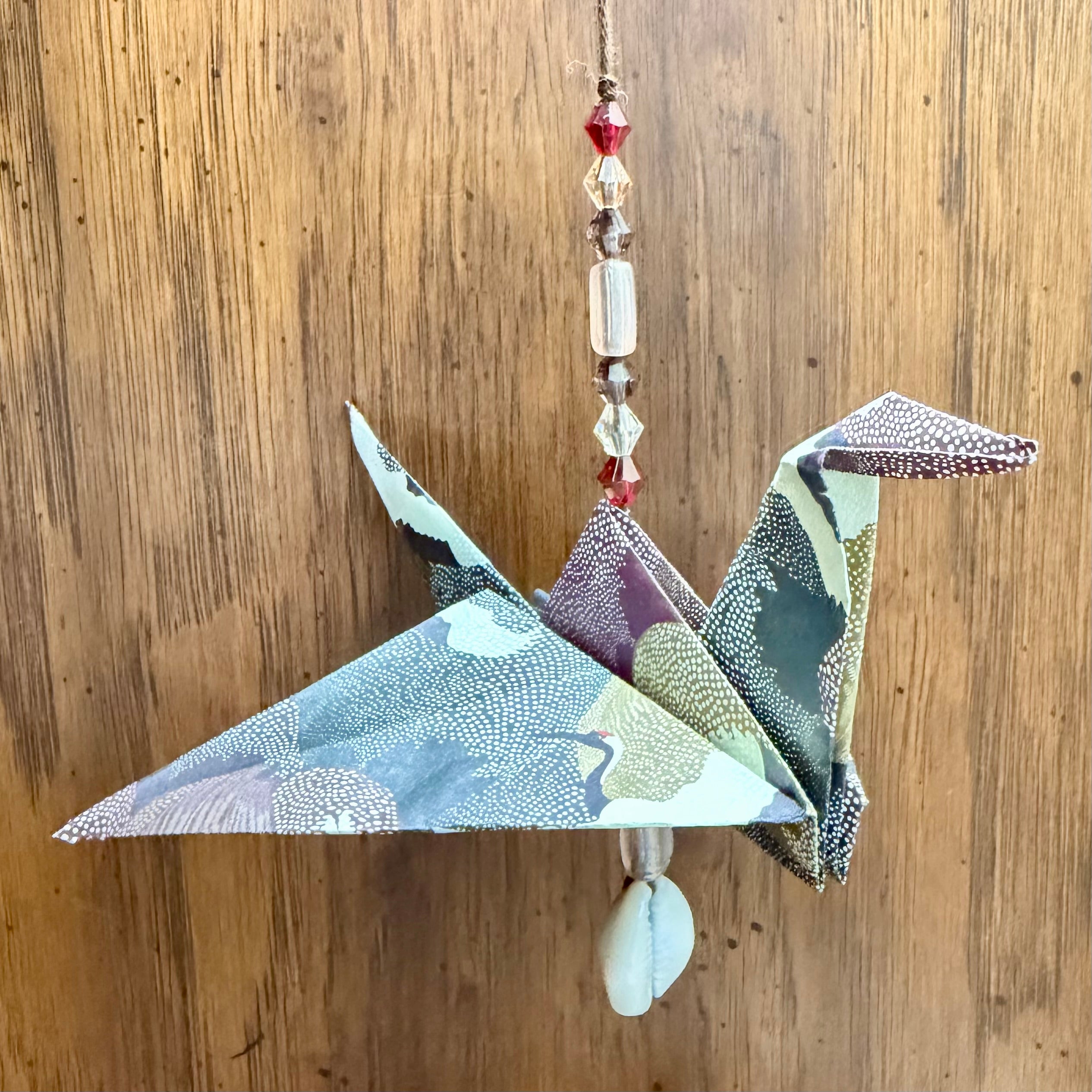 Origami Crane Ornaments