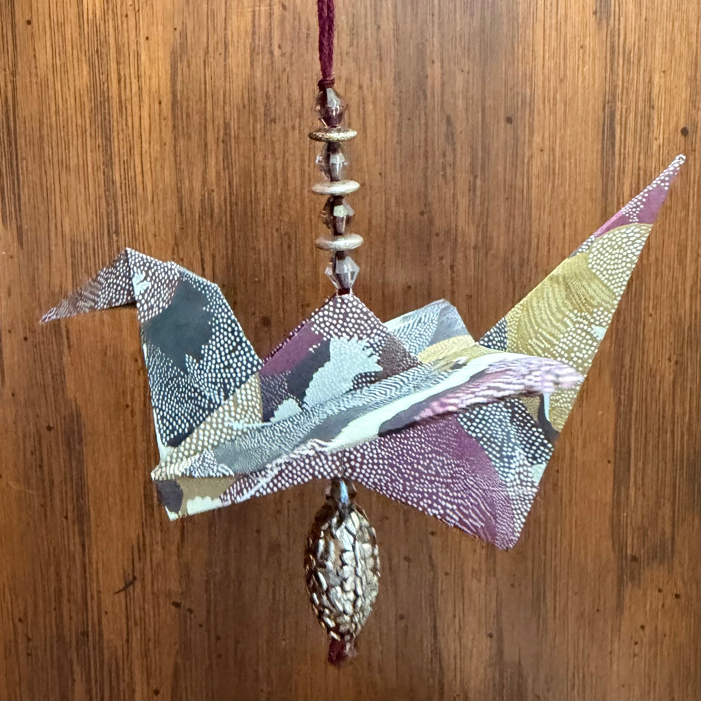 Origami Crane Ornaments