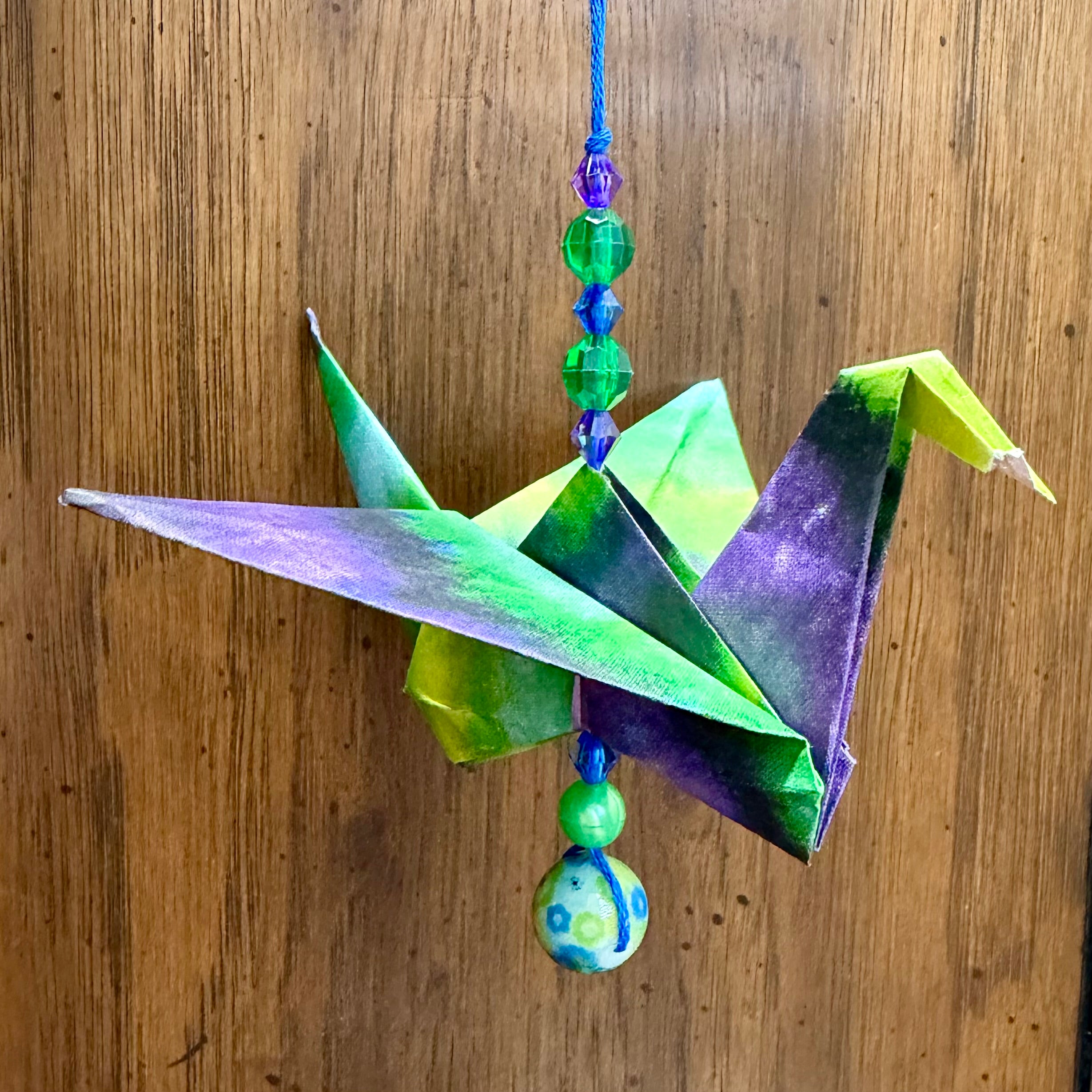 Origami Crane Ornaments