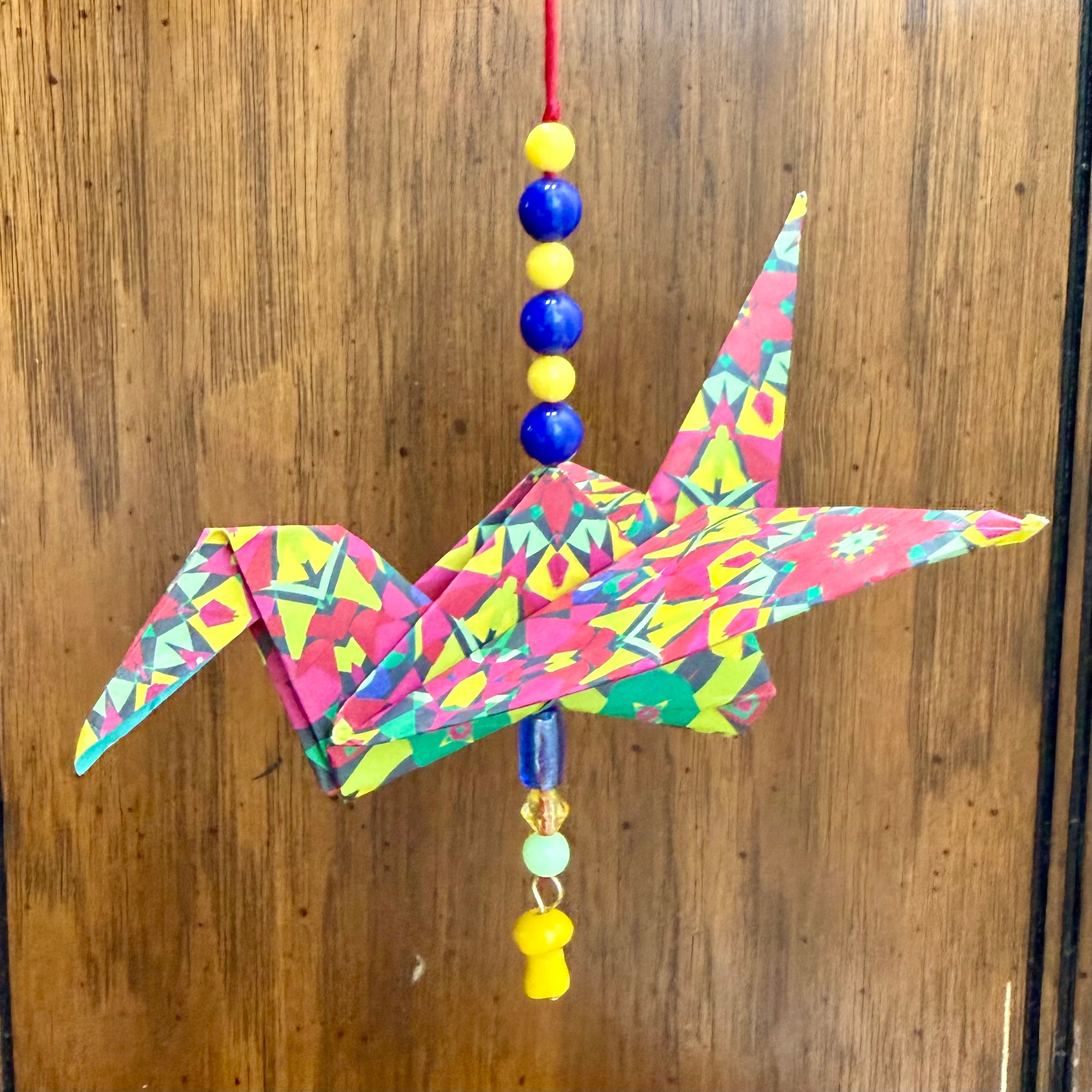 Origami Crane Ornaments