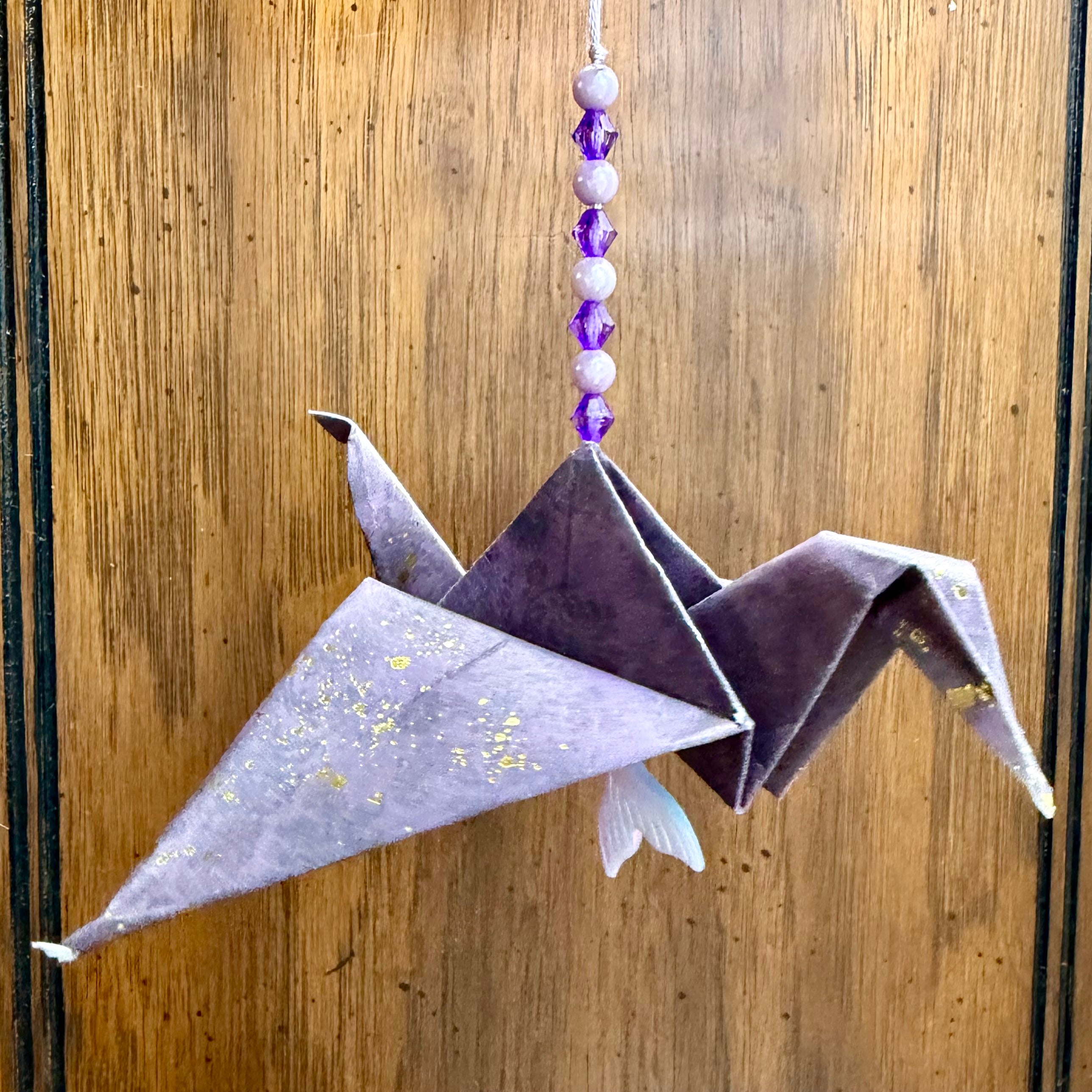 Origami Crane Ornaments