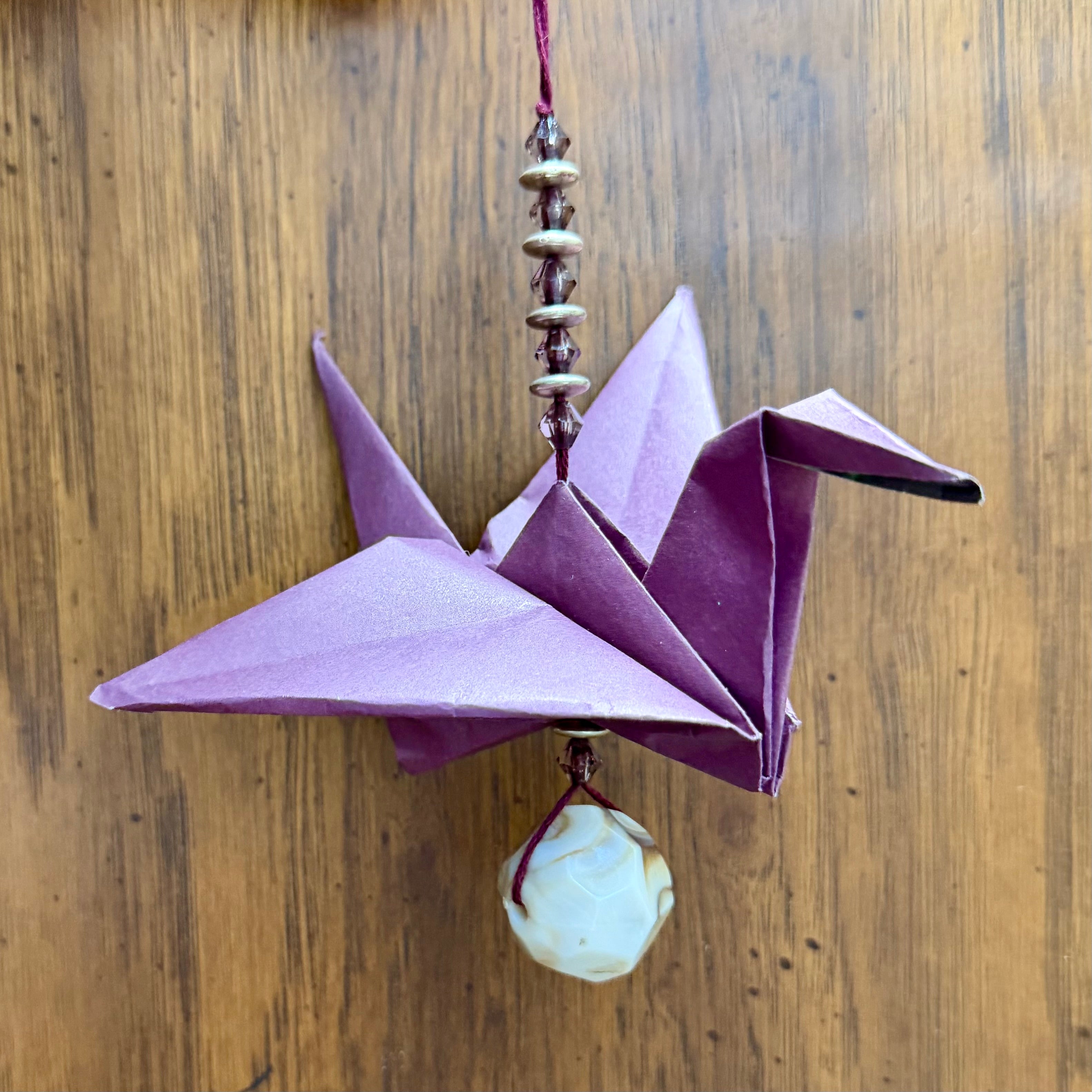Origami Crane Ornaments